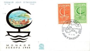 FDC EUROPA CEPT MONAKO MI.835-836