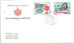 FDC RYBOŁÓWSTWO MONAKO MI.2178-2179