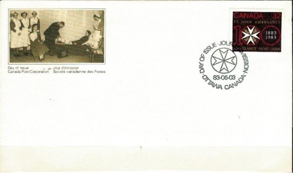 FDC ROCZNICA KANADA MI.874