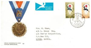 FDC OLIMPIADA SPORTOWA RSA MI.380-381