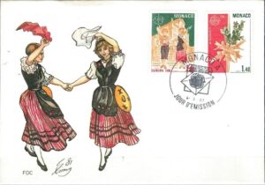 FDC EUROPA CEPT MONAKO MI.1473-1474