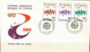 FDC EUROPA CEPT CYPR MI.374-376