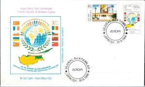 FDC EUROPA CYPR TURECKI MI.473-474