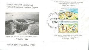 FDC EUROPA CYPR TURECKI MI.BL.13