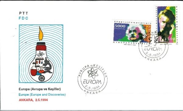 FDC EUROPA TURCJA MI.3017-3018