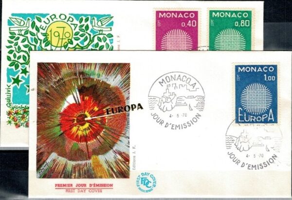 FDC EUROPA CEPT MONAKO MI.977-979