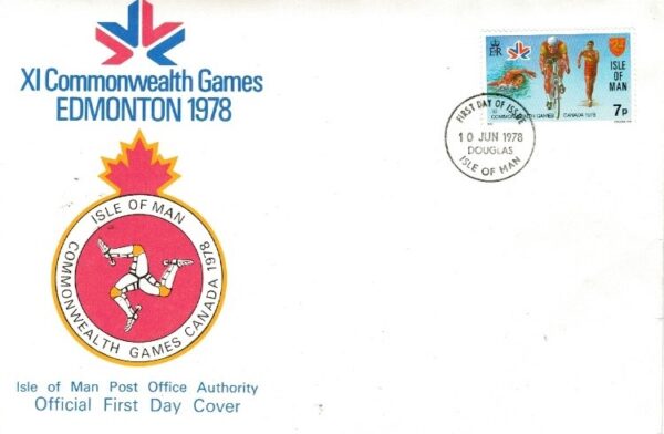 FDC IGRZYSKA SPORTOWE WYSPA MAN MI.132