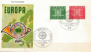 FDC EUROPA CEPT RFN MI.406-407