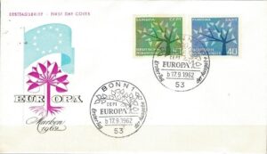 FDC EUROPA CEPT RFN MI.383-384
