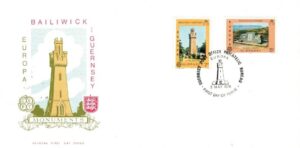 FDC EUROPA CEPT GUERNSEY MI.161-162
