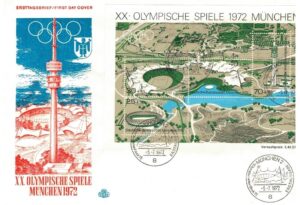 FDC OLIMPIADA LETNIA RFN MI.BL.7