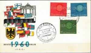 FDC EUROPA CEPT RFN MI.337-339 NR2