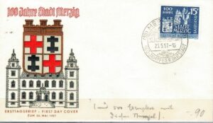 FDC ROCZNICA SAARLAND MI.401