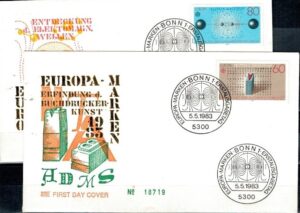 FDC EUROPA CEPT RFN MI.1175-1176