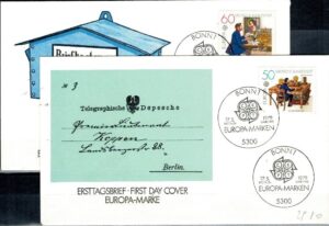FDC EUROPA CEPT RFN MI.1011-1012