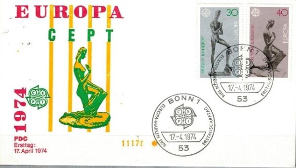 FDC EUROPA CEPT RFN MI.804-805