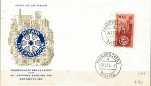 FDC ROCZNICA SAARLAND MI.358