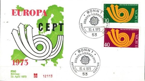 FDC EUROPA CEPT RFN MI.768-769
