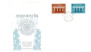 FDC EUROPA CEPT WYSPA MAN MI.261-262