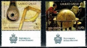 GALILEUSZ SAN MARINO MI.2609-2610**