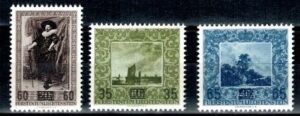MALARSTWO LIECHTENSTEIN MI.326-329**