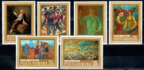 MALARSTWO RUMUNIA MI.3150-3155**