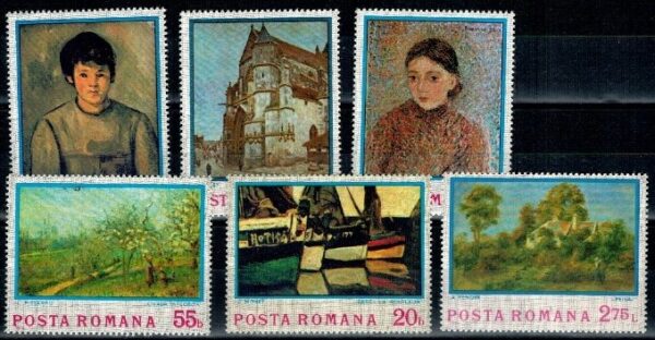 MALARSTWO RUMUNIA MI.3175-3180**