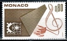 WYSTWA FILATELISTYCZNA MONAKO MI.1176**