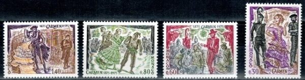 OPERA CARMEN MONAKO MI.1170-1173**
