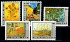 V.VAN GOGH RUMUNIA MI.4637-4641**