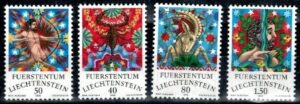 ZNAKI ZODIAKU LIECHTENSTEIN MI.713-715**
