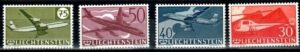 LOTNICTWO LIECHTENSTEIN MI.391-394**