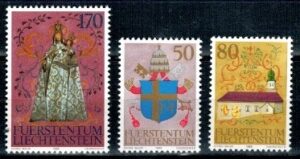 RELIGIA LIECHTENSTEIN MI.878-880**