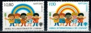 ONZ SZWAJCARIA MI.83-84**