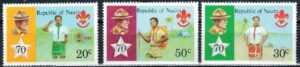 SKAUTING NAURU MI.185-187**