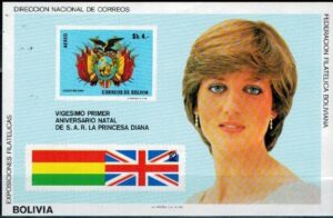 KSIĘŻNA DIANA BOLIWIA MI.BL.123**
