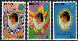 KSIĘŻNA DIANA BELIZE MI.634-636**