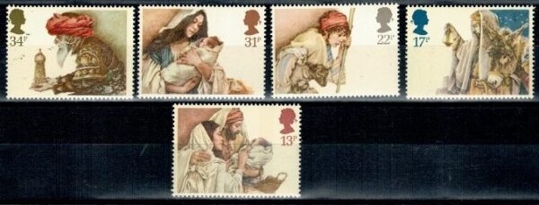 BOŻE NARODZENIE ANGLIA MI.1012-1016**