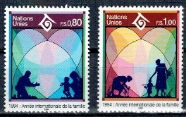 MIĘDZYNARODOWY DZIEŃ RODZINY ONZ SZWAJCARIA MI.243-244**