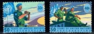 POKÓJ NA ŚWIECIE ONZ USA MI.785-786**