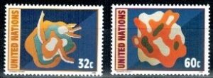 SZTUKA ONZ USA MI.705-706**