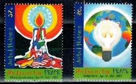 POKÓJ NA ŚWIECIE ONZ USA MI.994-995**