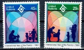 MIĘDZYNARODOWY DZIEŃ RODZINY ONZ USA MI.661-662**