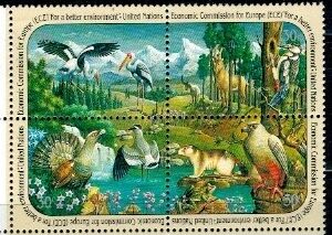 ZWIERZĘTA ONZ USA MI.608-611**
