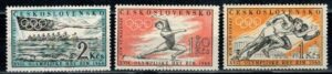 OLIMPIADA LETNIA CZECHOSŁOWACJA MI.1206-1208**