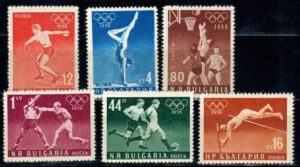 OLIMPIADA LETNIA BUŁGARIA MI.996-1001**