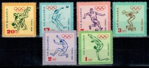 OLIMPIADA LETNIA BUŁGARIA MI.1488-1493**