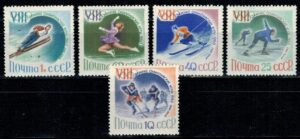 OLIMPIADA ZIMOWA ZSRR MI.2317-2321**