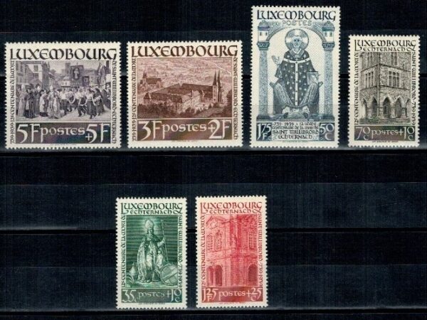 ARCHITEKTURA LUXEMBURG MI.309-314**