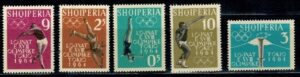 OLIMPIADA SPORTOWA ALBANIA MI.657-661**